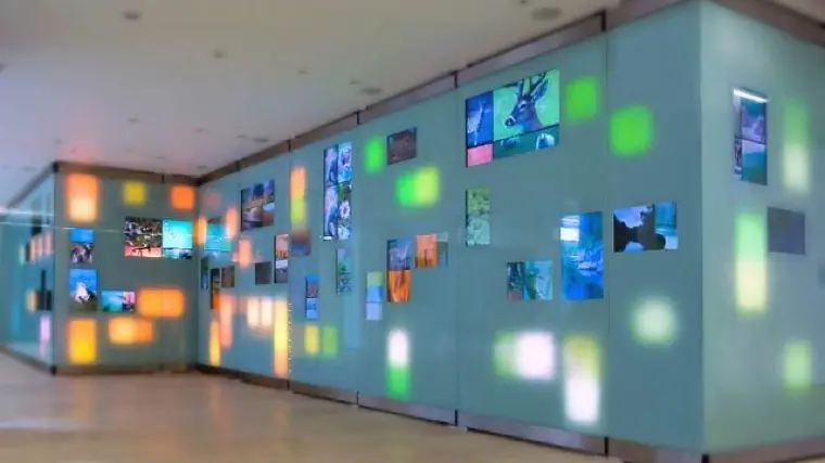 Pinturas interactivas — instalación interactiva de INKCU
