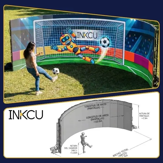 Pantalla Curva Interactiva